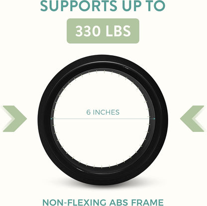 Back Roller & Yoga Wheel - Relieve Lower & Upper Back Pain & Stiffness - Therapeutically Stretch, Mobilize & Decompress Your Spine - Increase Mobility, Flexibility & Alignment