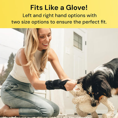 Carpal Tunnel Wrist Brace for Men and Women - Metal Wrist Splint for Hand and Wrist Support and Tendonitis Arthritis Pain Relief